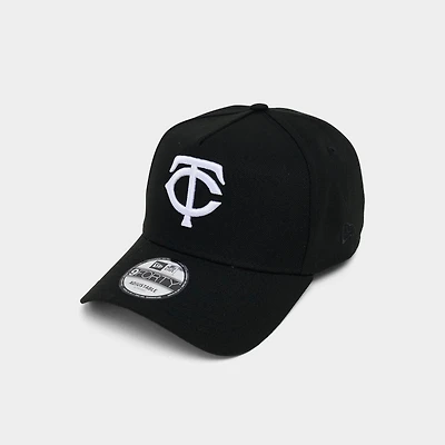 New Era Minnesota Twins MLB 9FORTY A-Frame Monochrome Snapback Hat