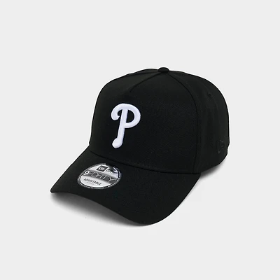 New Era Philadelphia Phillies MLB 9FORTY A-Frame Monochrome Snapback Hat