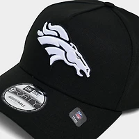 New Era Denver Broncos NFL 9FORTY A-Frame Monochrome Snapback Hat