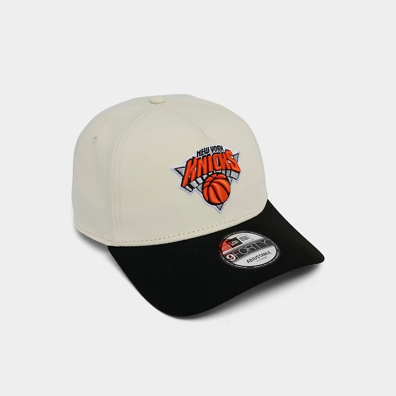 New Era New York Knicks NBA 9FORTY A-Frame Snapback Hat