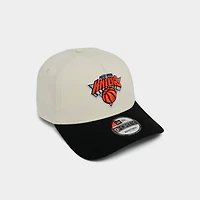 New Era New York Knicks NBA 9FORTY A-Frame Snapback Hat