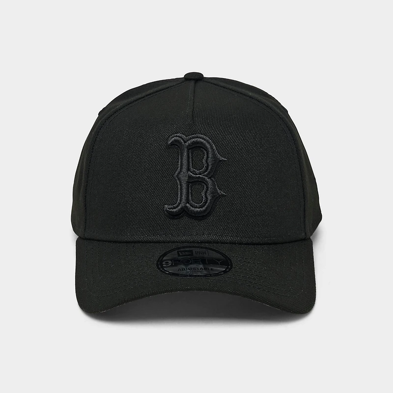 New Era Boston Red Sox MLB 9FORTY A-Frame Monochrome Snapback Hat