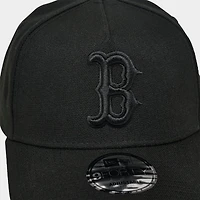New Era Boston Red Sox MLB 9FORTY A-Frame Monochrome Snapback Hat