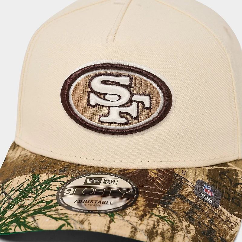 New Era San Francisco 49ers NFL Camo 9FORTY A-Frame Snapback Hat