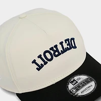 New Era Detroit Tigers MLB 9FORTY A-Frame Upside Down Wordmark Snapback Hat
