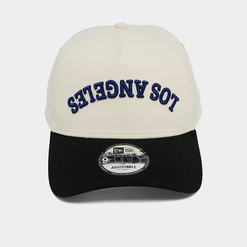 New Era Los Angeles Dodgers MLB Upside Down 9FORTY A-Frame Snapback Hat