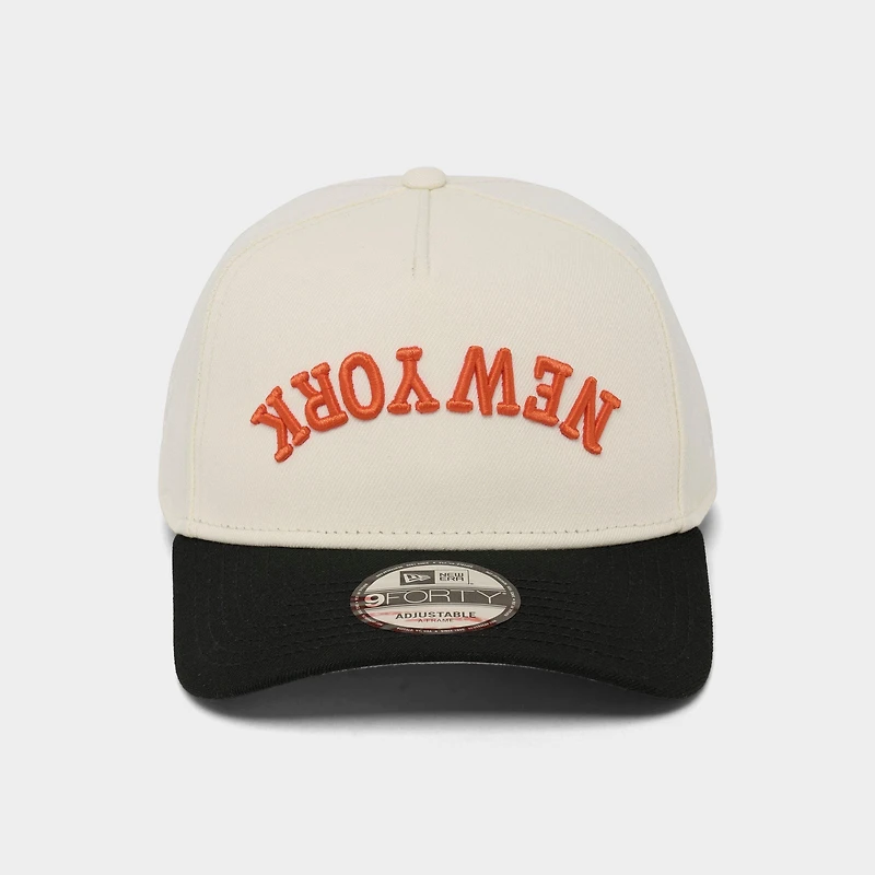 New Era New York Mets MLB Upside Down 9FORTY A-Frame Snapback Hat
