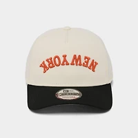 New Era New York Mets MLB Upside Down 9FORTY A-Frame Snapback Hat