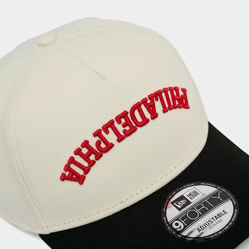 New Era Philadelphia Phillies MLB Upside Down 9FORTY A-Frame Snapback Hat