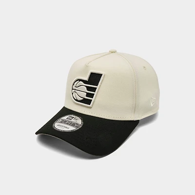 New Era Indiana Pacers NBA 9FORTY Upside Down Tonal A-Frame Snapback Hat
