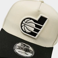New Era Indiana Pacers NBA 9FORTY Upside Down Tonal A-Frame Snapback Hat