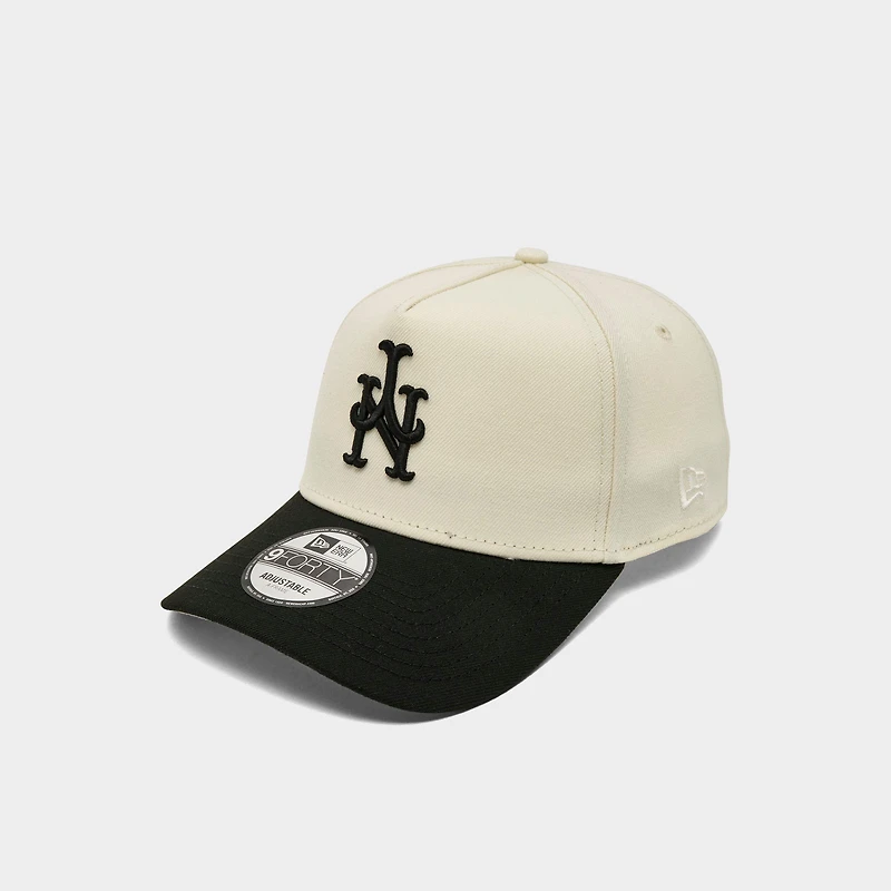 New Era New York Mets MLB 9FORTY Upside Down Tonal A-Frame Snapback Hat