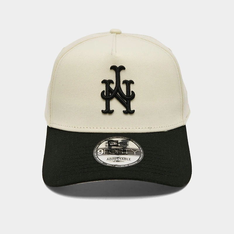 New Era New York Mets MLB 9FORTY Upside Down Tonal A-Frame Snapback Hat