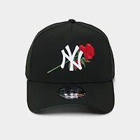 New Era New York Yankees MLB Rose 9FORTY A-Frame Snapback Hat