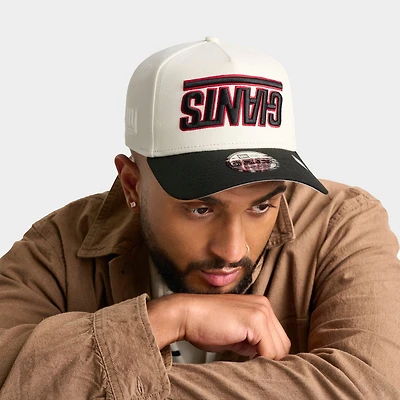 New Era New York Giants NFL Upside Down 9FORTY A-Frame Snapback Hat