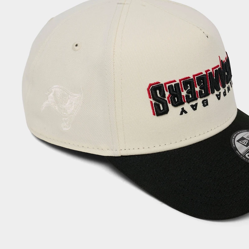 New Era Tampa Bay Buccaneers NFL 9FORTY Upside Down A-Frame Snapback Hat