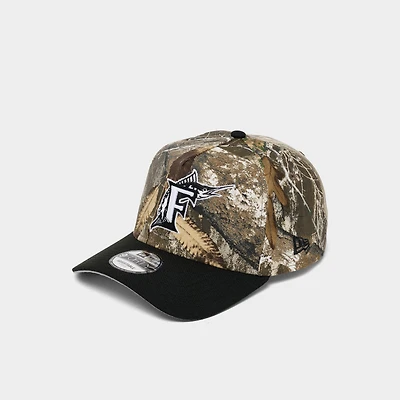 New Era Florida Marlins MLB Camo 9FORTY A-Frame Snapback Hat