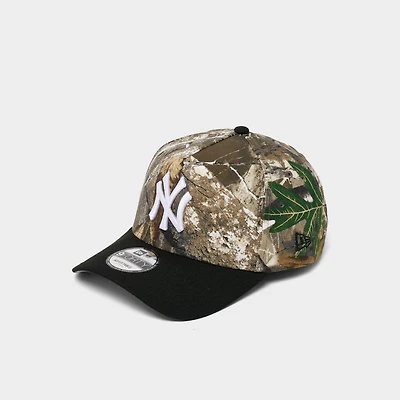 New Era New York Yankees MLB Camo 9FORTY A-Frame Snapback Hat