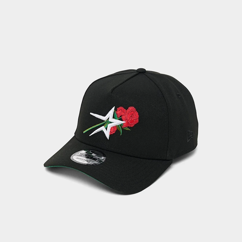 New Era Houston Astros MLB Rose 9FORTY A-Frame Snapback Hat