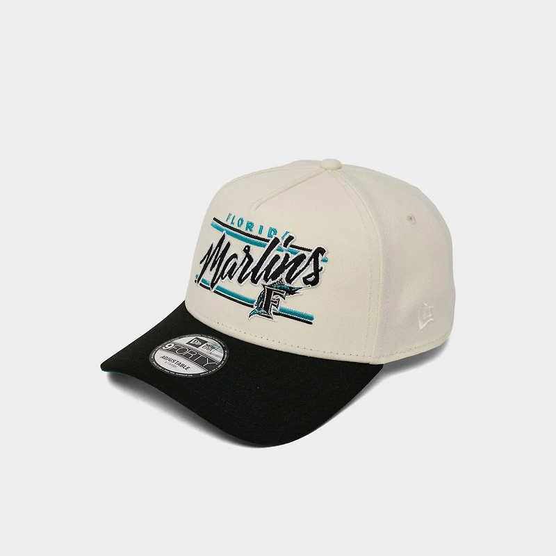 New Era Florida Marlins MLB 9FORTY Snapback Hat