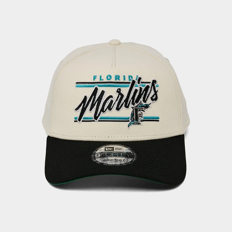 New Era Florida Marlins MLB 9FORTY Snapback Hat