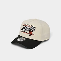 New Era New York Mets MLB Graphic Logo 9FORTY A-Frame Snapback Hat