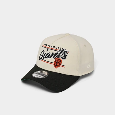 New Era San Francisco Giants MLB Graphic Logo 9FORTY A-Frame Snapback Hat