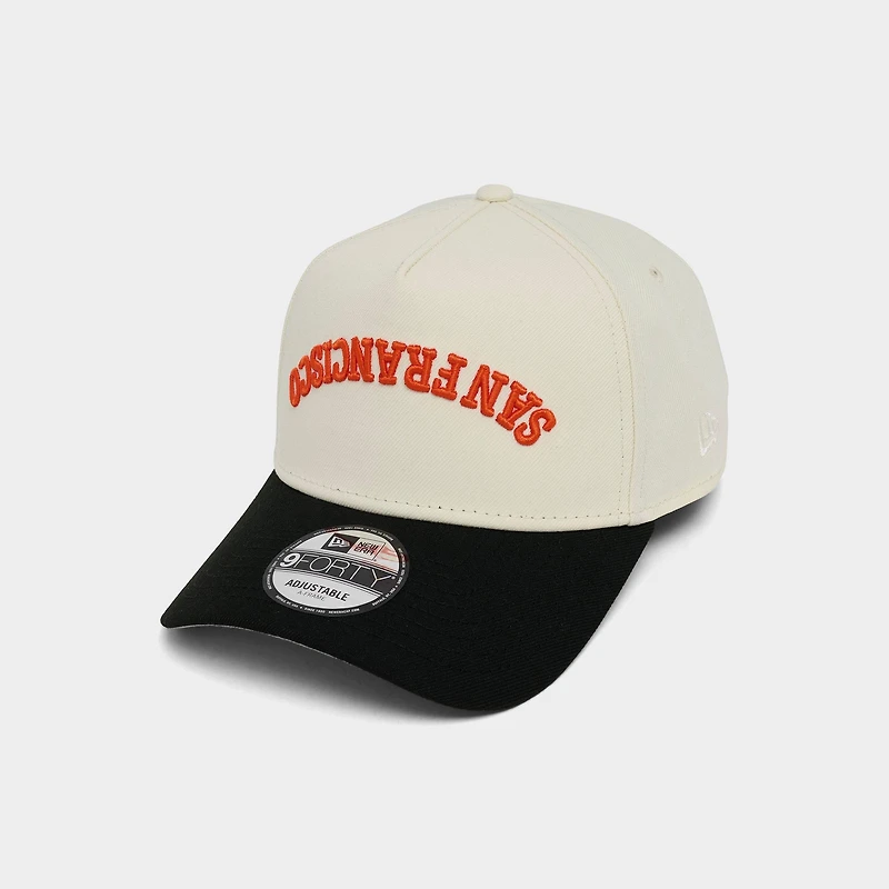 New Era San Francisco Giants MLB 9FORTY Upside Down A-Frame Snapback Hat