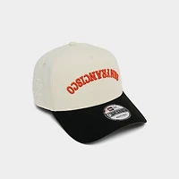 New Era San Francisco Giants MLB 9FORTY Upside Down A-Frame Snapback Hat 