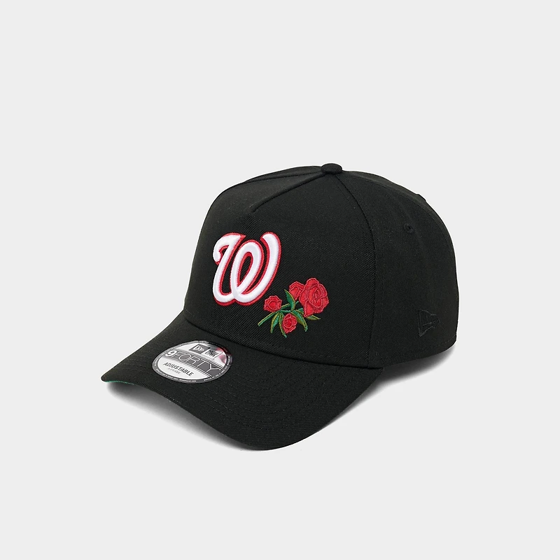 New Era Washington Nationals MLB Rose 9FORTY A-Frame Snapback Hat