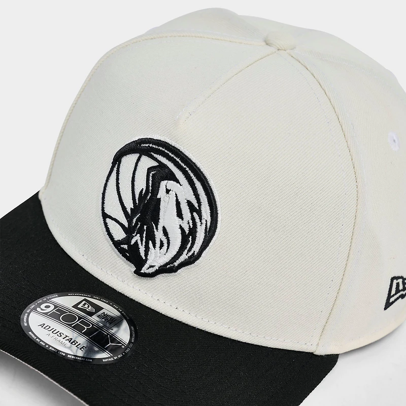 New Era Dallas Mavericks NBA Upside Down 9FORTY A-Frame Snapback Hat