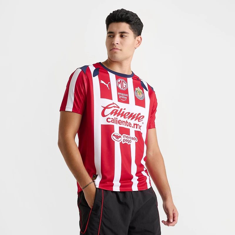 Men's Puma Chivas 25-26 Home Replica Soccer Jersey