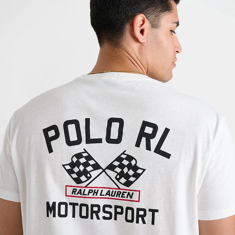 Men's Polo Ralph Lauren Motorsport Slub Jersey Graphic T-Shirt
