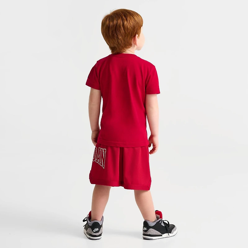 Kids' Toddler Jordan Beyond The Arc T-Shirt and Mesh Shorts Set