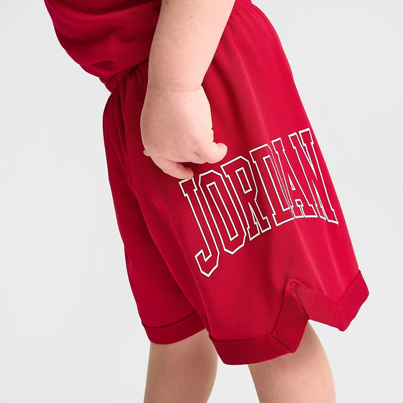 Kids' Toddler Jordan Beyond The Arc T-Shirt and Mesh Shorts Set