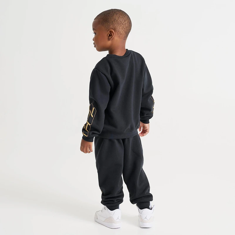 Kids' Toddler Jordan Mountainside Crewneck Sweatshirt and Jogger Pants Set