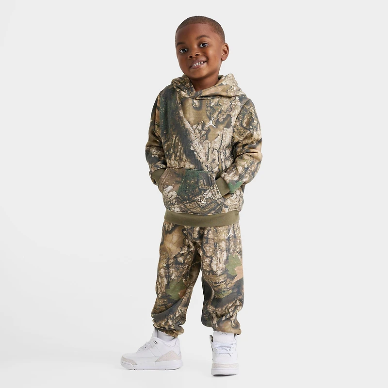 Little Kids' Jordan x Realtree Pullover Hoodie and Jogger Pants Set