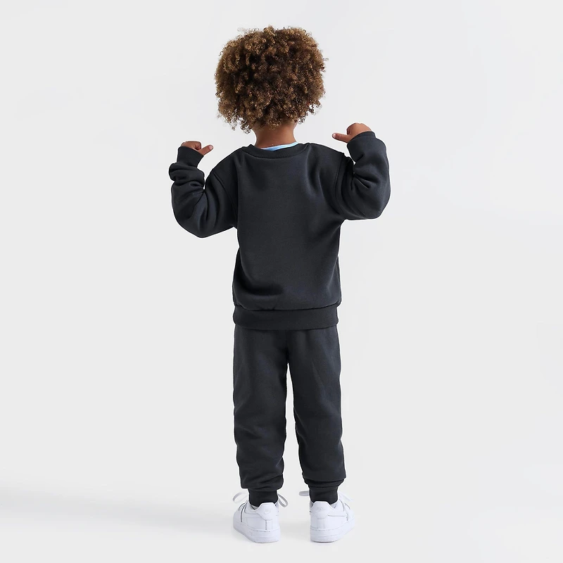 Kids' Toddler Nike Globe Crewneck Sweatshirt and Jogger Pants Set
