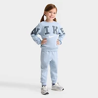 Kids' Toddler Nike Crewneck Sweatshirt and Jogger Pants Set
