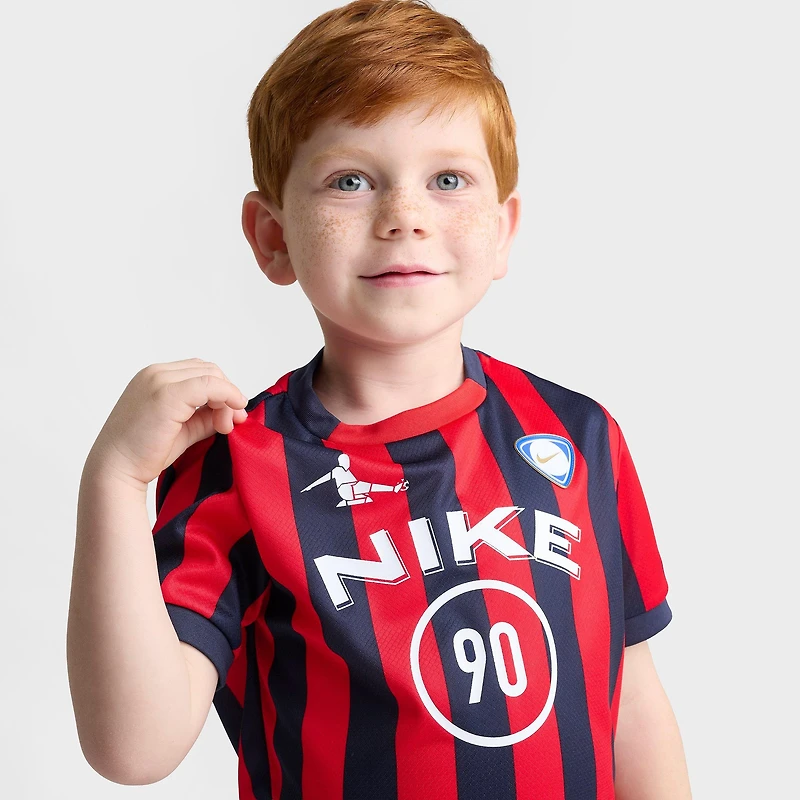 Kids' Toddler Nike Goal Mode Soccer Jersey and Shorts Set
