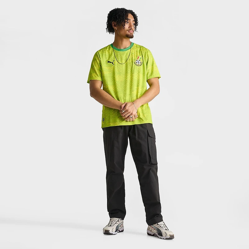 Men's Puma x Salehe Bembury Ghana Short-Sleeve Goalkeeper Soccer Jersey