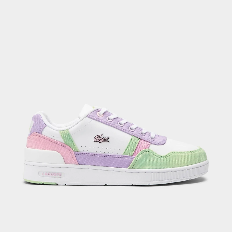 Big Kids' Lacoste T-Clip Lace Closure Casual Shoes