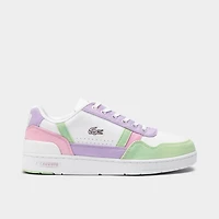 Big Kids' Lacoste T-Clip Lace Closure Casual Shoes