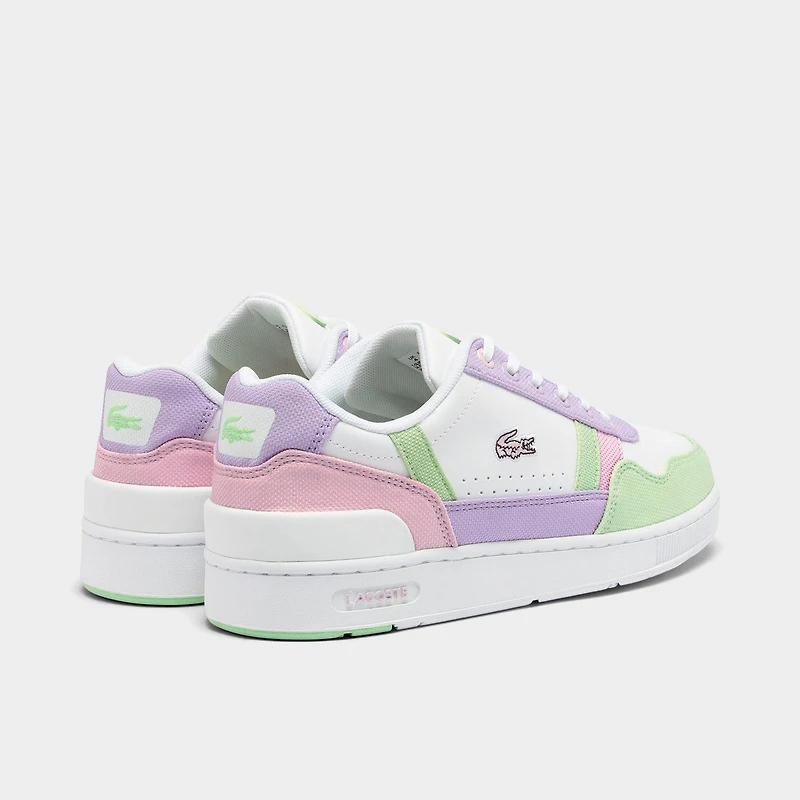 Big Kids' Lacoste T-Clip Lace Closure Casual Shoes