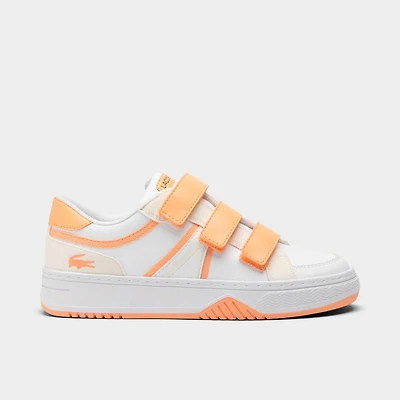 Big Kids' Lacoste L001 Colorblock Hook-and-Loop Strap Shoes