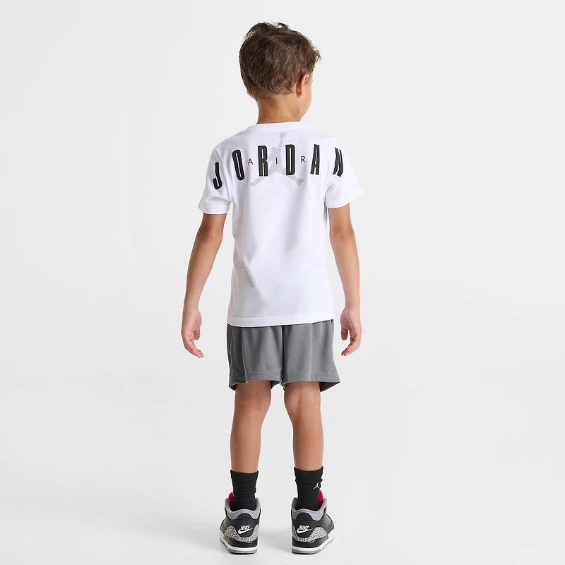 Little Kids' Jordan Courtyard T-Shirt and Shorts Set