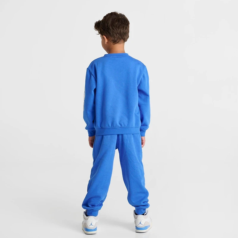 Little Kids' Jordan MVP Crewneck Sweatshirt and Joggers Set