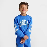 Little Kids' Jordan MVP Crewneck Sweatshirt and Joggers Set