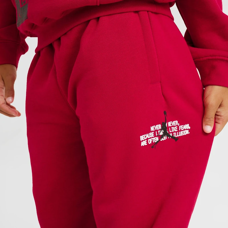 Little Kids' Jordan Jumpman Stamp Pullover Hoodie and Jogger Pants Set