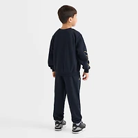Little Kids' Jordan Mountainside Crewneck Sweatshirt and Jogger Pants Set